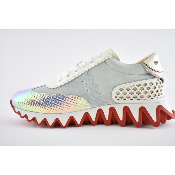 Christian Louboutin Loubishark Donna Flat Maya AB Platform Low Top Sneaker 39 - Picture 9 of 12